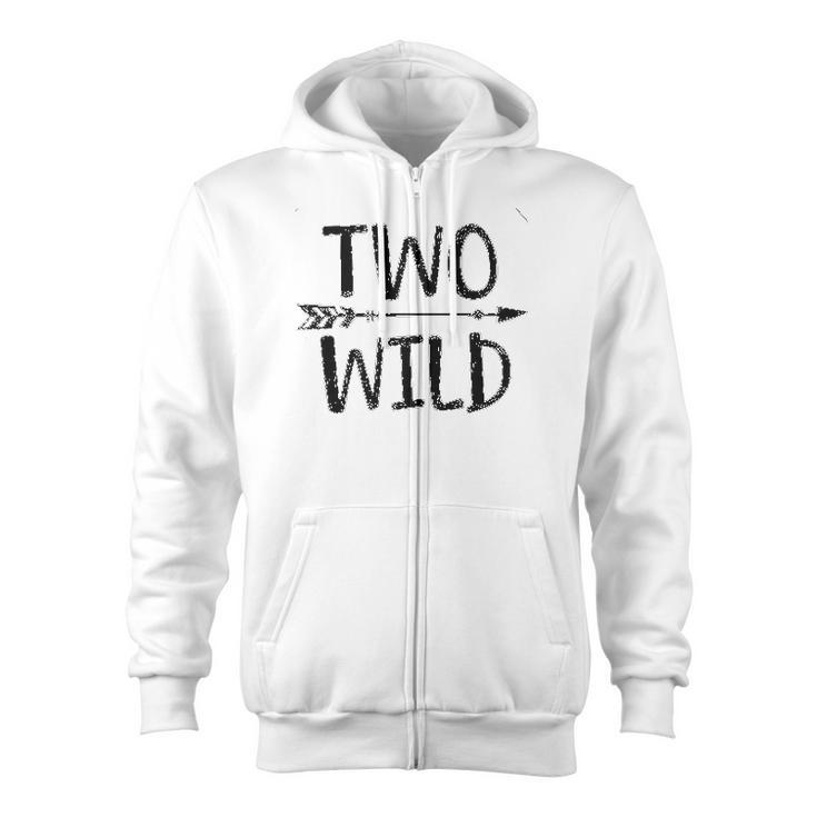 Olive Loves Apple Two Wild Arrow Zip Up Hoodie