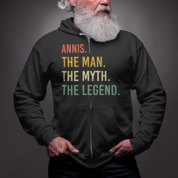 Annis Name Shirt Annis Family Name Zip Up Hoodie