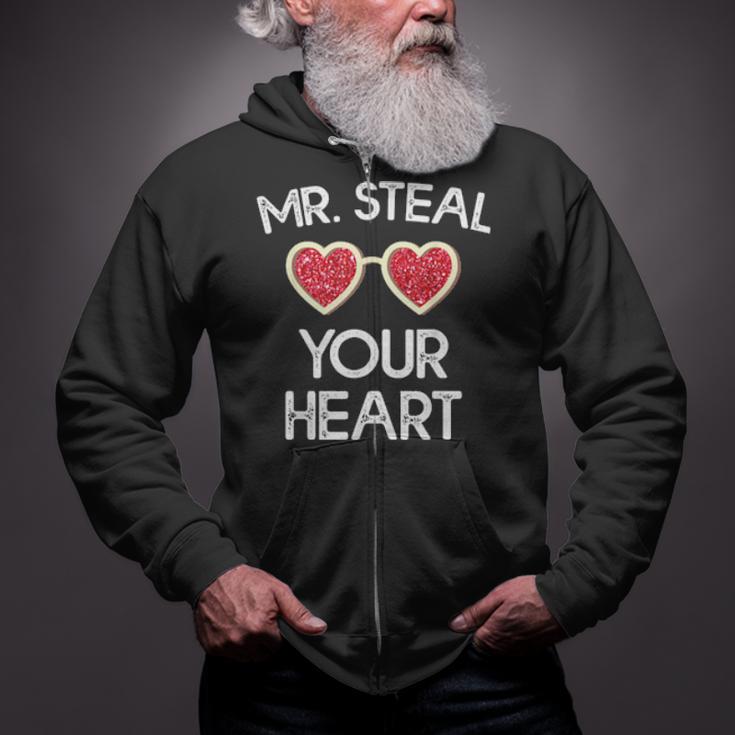 Boys Valentine Mr Steal Your Heart Toddler Zip Up Hoodie