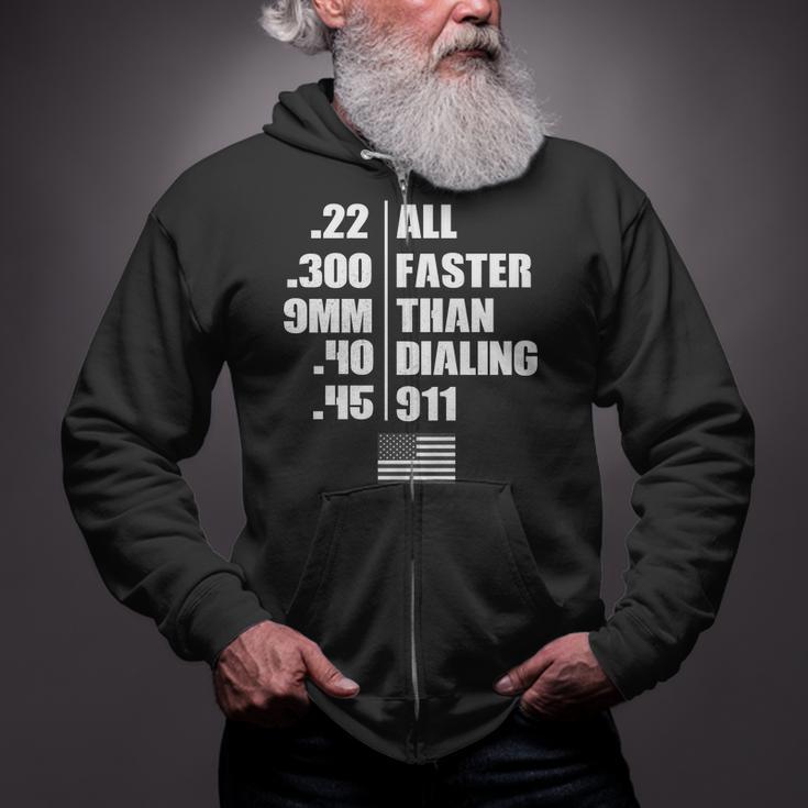 All Faster Than Dialing V3 Zip Up Hoodie