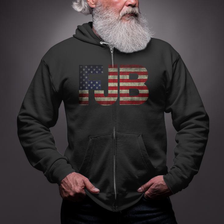 Anti Biden Fjb Pro America FBiden Fjb Zip Up Hoodie