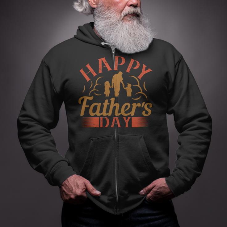 Happy Father's Day Father's Day Zip Up Hoodie