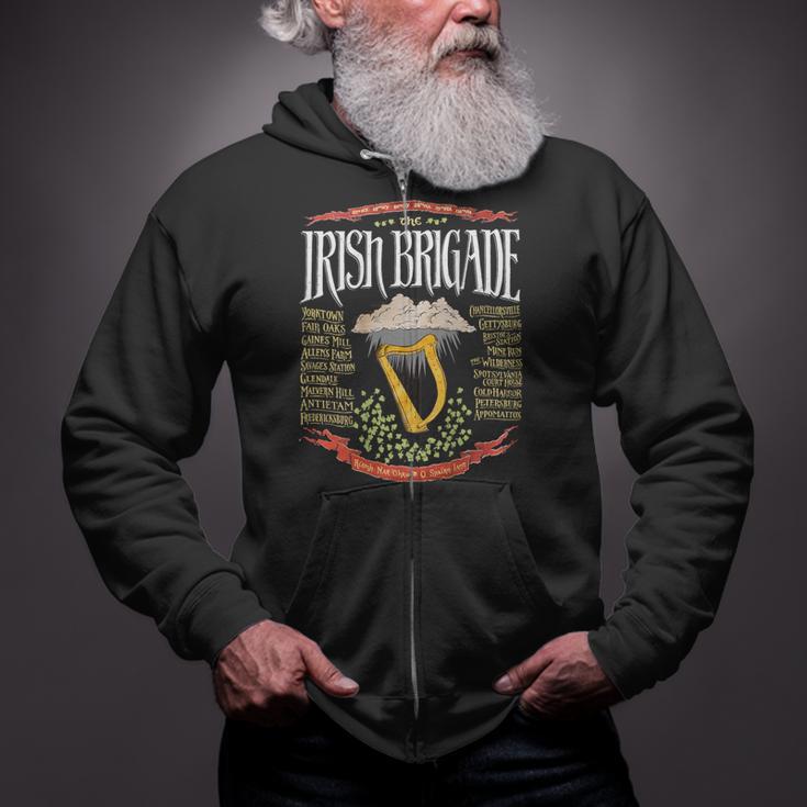 Irish Brigade Civil War Zip Up Hoodie