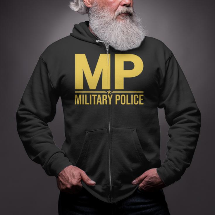 Mp Military Police Corps Us Army Zip Up Hoodie