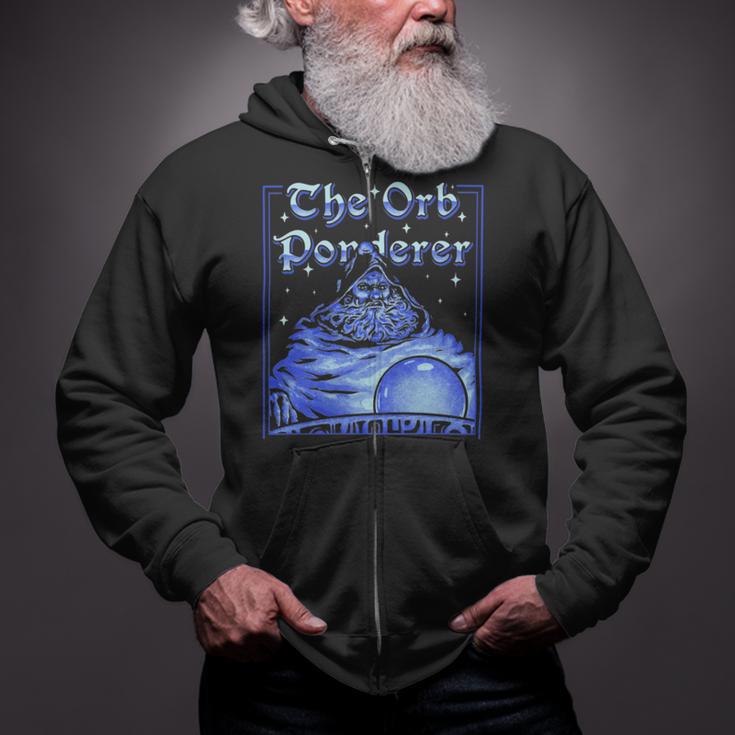 Pondering Orb Zip Up Hoodie