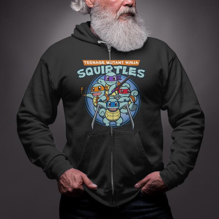 Teenage Mutant Squirtles Zip Up Hoodie