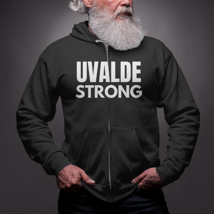 Uvalde Strong Texas Strong V2 Zip Up Hoodie