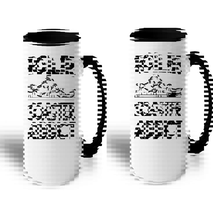 Abanico De Montaña Rusa Addict I Cool Accent Mug