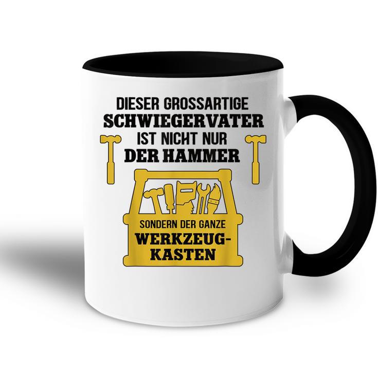 Bester Schwiegerdad Tasse Zweifarbig