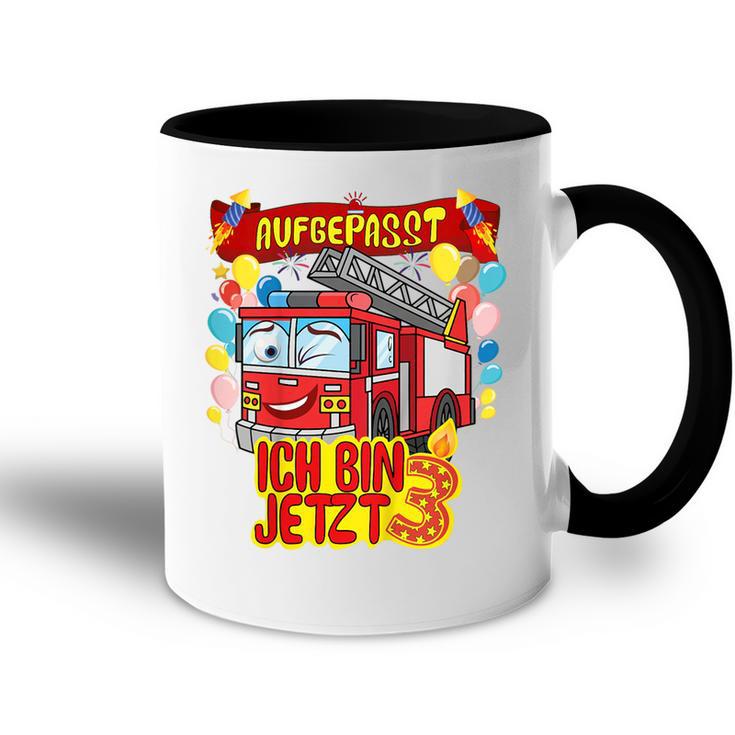 Children's Ich Bin Jetzt 3 Feuerwehr Tasse Zweifarbig