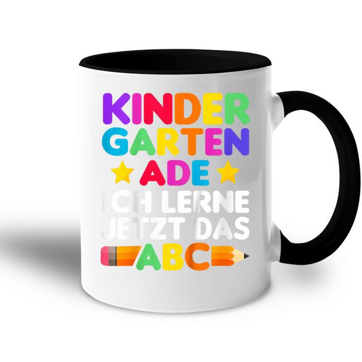 Children's Kindergarten Ade Ich Lerne Jetzt Das Abc Tasse Zweifarbig