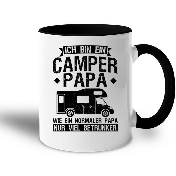 Ich Bin Ein Wohnmobil Papa Camper Papa Gray Tasse Zweifarbig