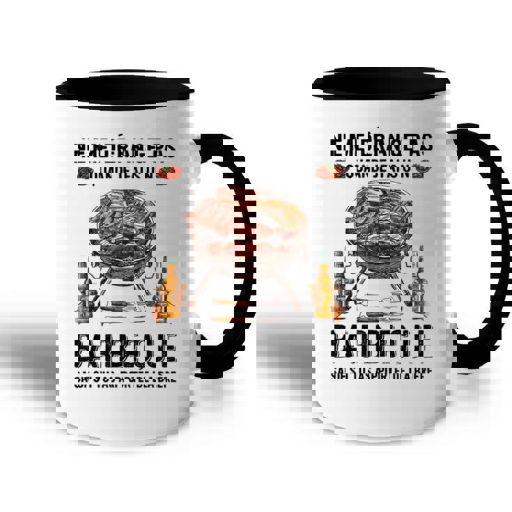 Ne Me Dérange Pas Quand Je Fais Un Barbecue Accent Mug