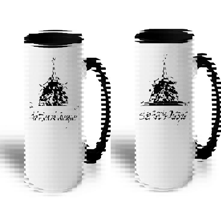 Sic Parvis Magna La Grandeza Latina Desde Pequeños Comienzos Accent Mug