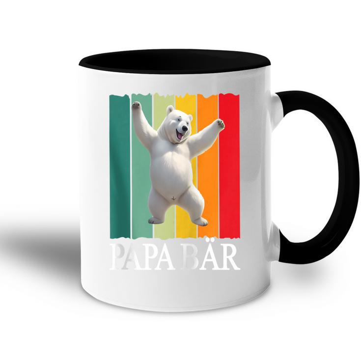 Vatertagsgeschenk Papa Bäratertagater & Opa Geschenk Kapuzenjacke Tasse Zweifarbig