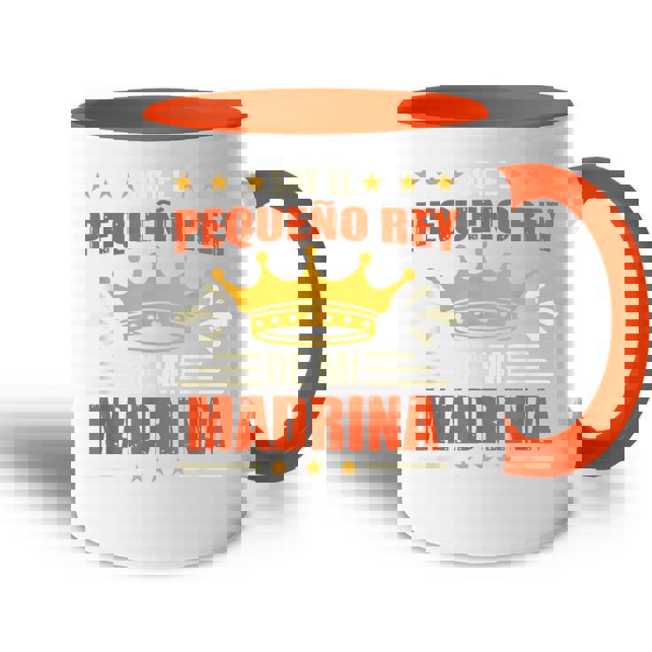 Ahijado Madrina Accent Mug