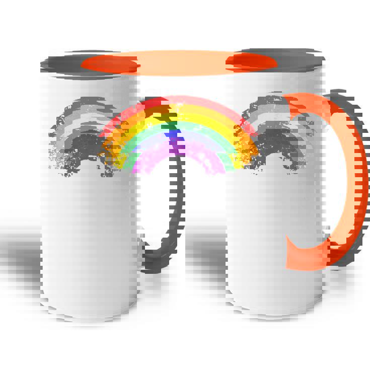 Arco Iris Lgbt Bandera Lesbianas Gay Pride Bandera Accent Mug