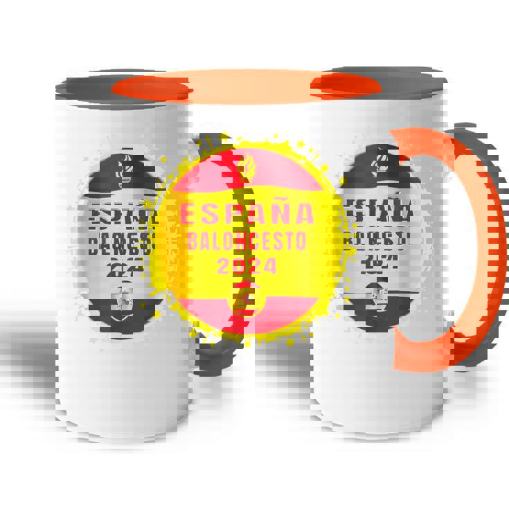 Baloncesto España 2024 Juegos Deerano España 2024 Juegos Accent Mug