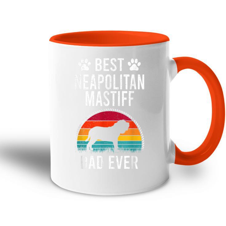 Bester Neapolitanischer Mastiff Papa Aller Zeiten Hundeliebhaber Tasse Zweifarbig