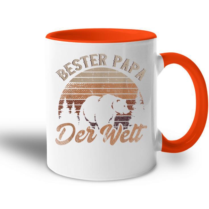 Bester Papa Der Welt Bester Papa Der Welt Ret S Tasse Zweifarbig