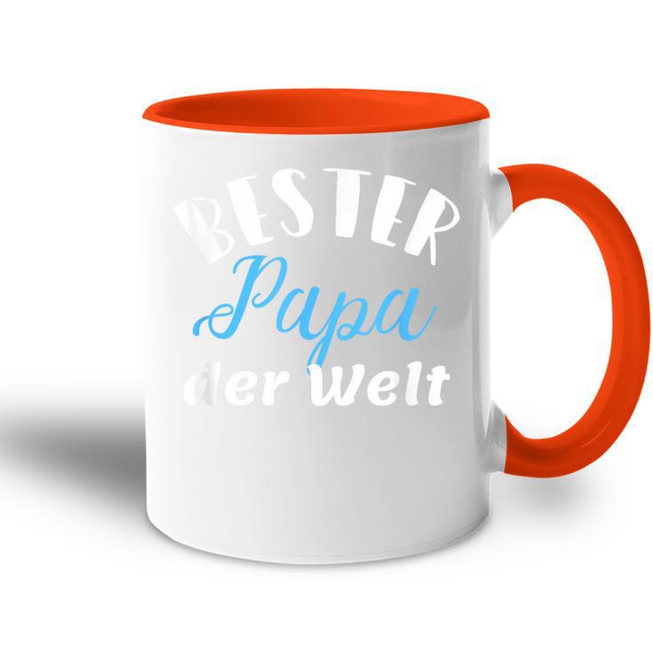 Bester Papa Der Welt S Tasse Zweifarbig