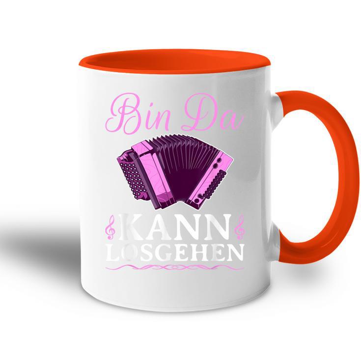 Bin Da Kann Losgehen Styrian Harmonica Squeeze S Tasse Zweifarbig