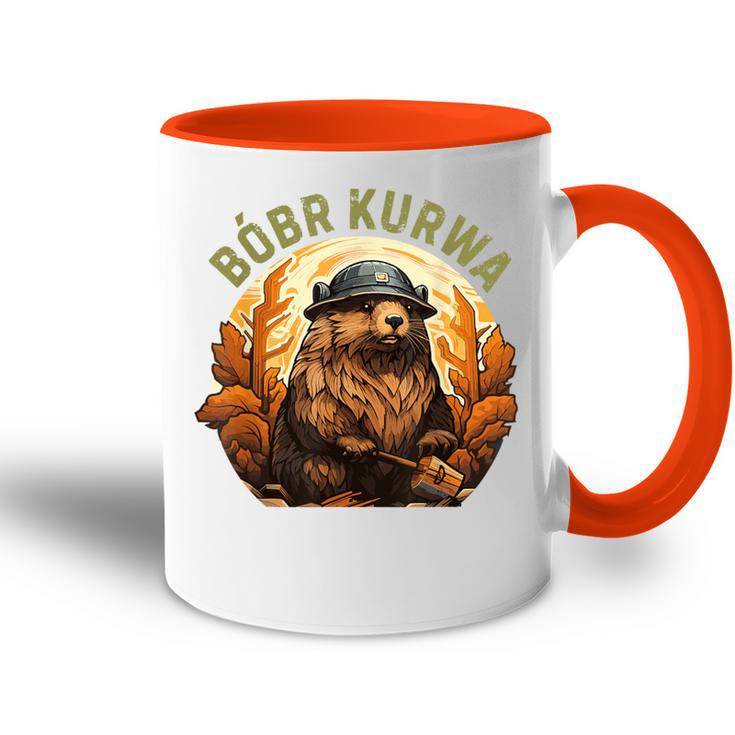 Bobr Kurwa Bober Bobr Meme Tasse Zweifarbig