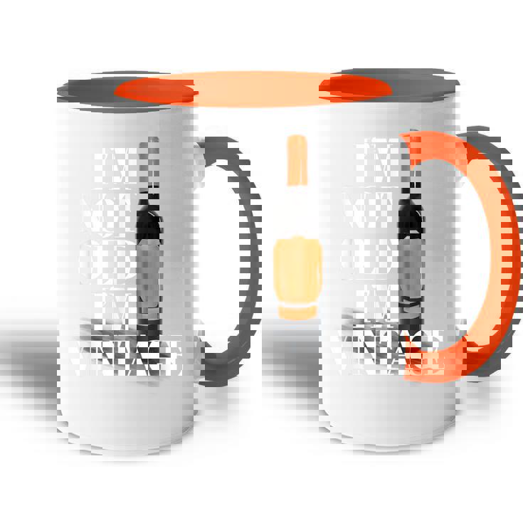 Botella Deino Clásica Divertida Con Texto I Not Old I'mintage Accent Mug