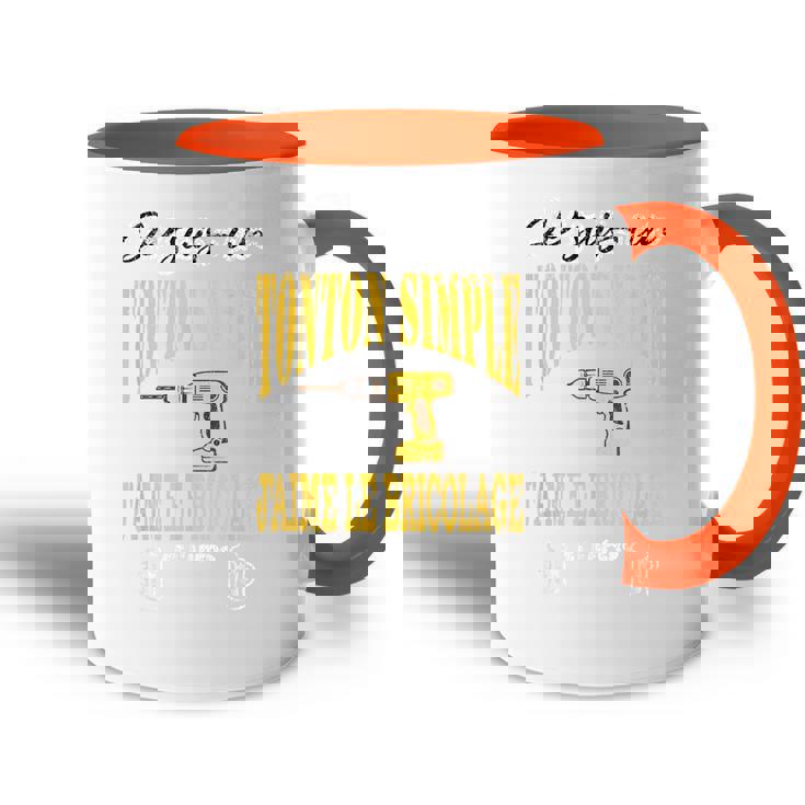 Cadeau Pour Un Tonton Bricoleur Apéro Bière Bricolage Humour Accent Mug