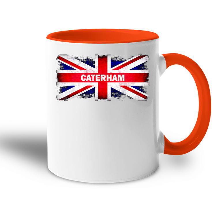 Caterham Uk British Flag Tasse Zweifarbig