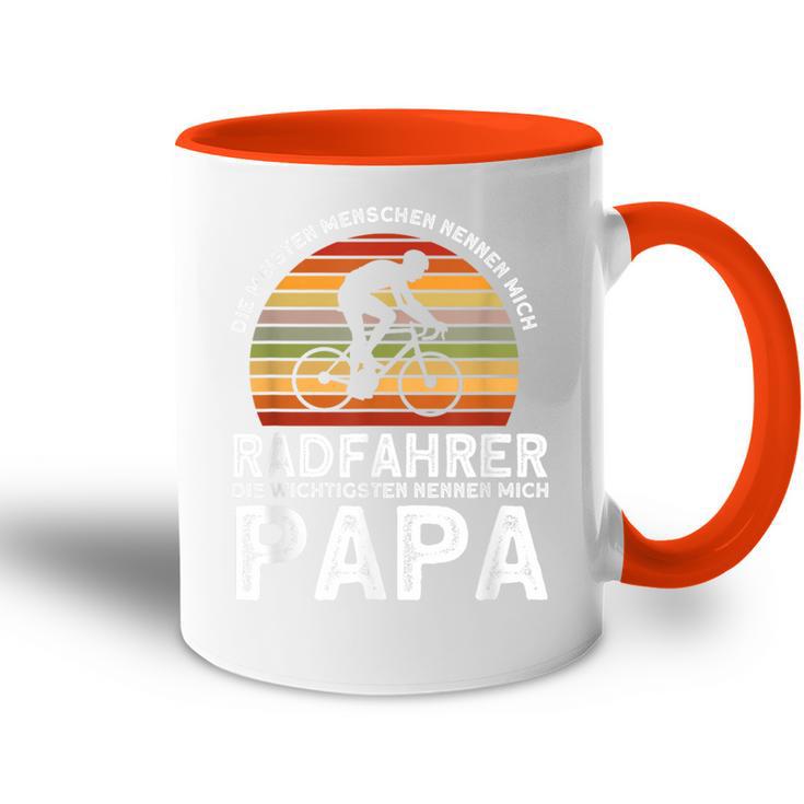 Cycling Die Wichtigsten Nennen Mich Papa Tasse Zweifarbig