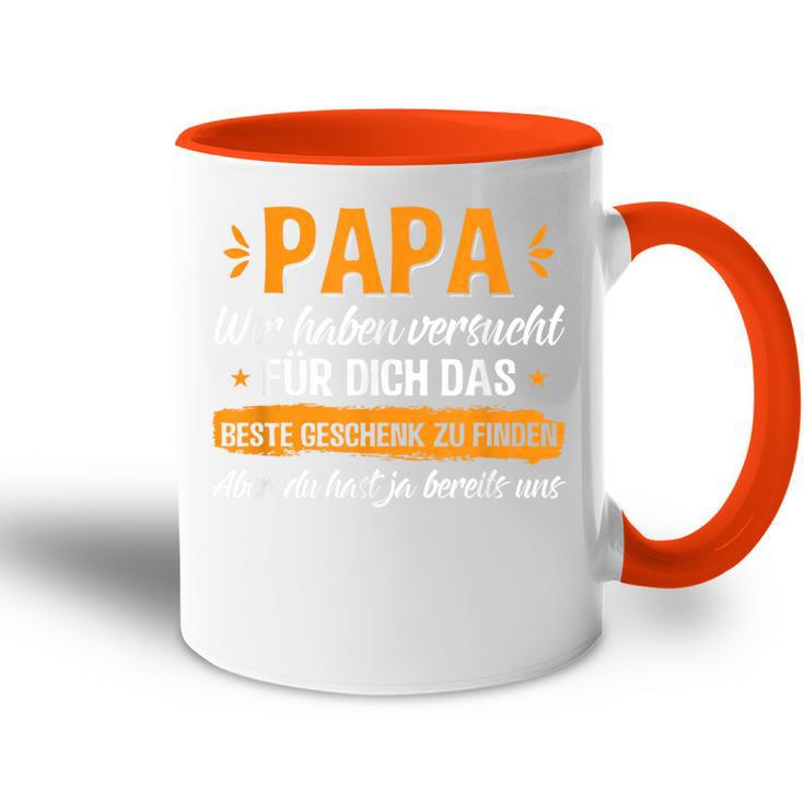 Dad Best Tasse Zweifarbig