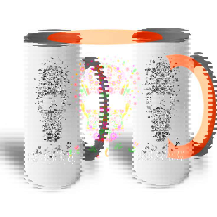 Dia De Los Muertos Tête De Mort Amusante Jour Des Morts Accent Mug