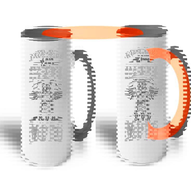 Divertido Amantes De Las Motos Yooy En Moto Motera Accent Mug