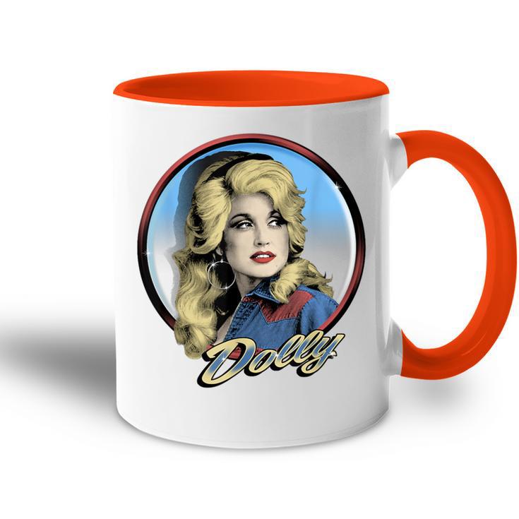 Dolly Parton Western Tasse Zweifarbig