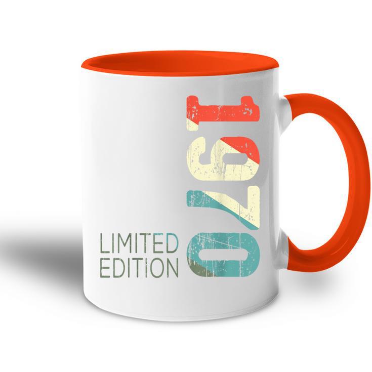 Edición Limitada 1970Intage 1970 Retro Classic 1970 Accent Mug