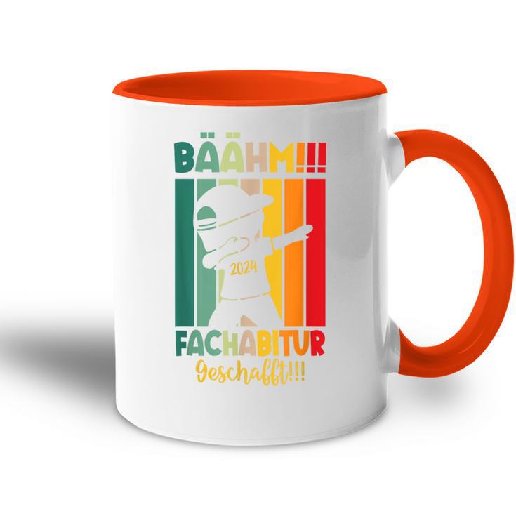 Fachabitur 2024 Fachabi 2024 Tasse Zweifarbig