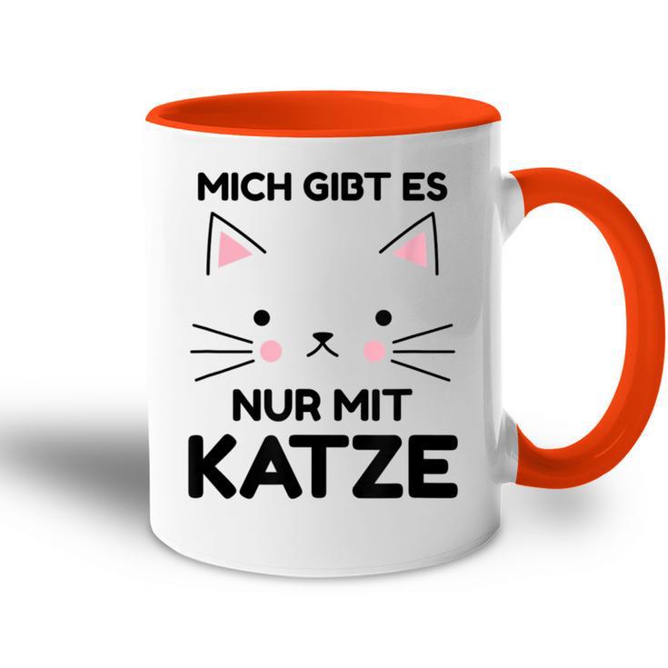 Cat Slogan Tasse Zweifarbig