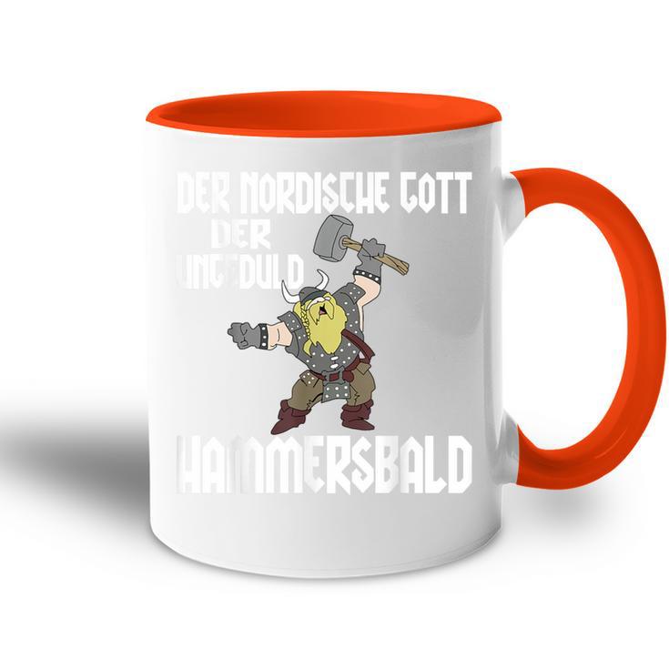 Der Nordische Gott Der Impatient Tasse Zweifarbig