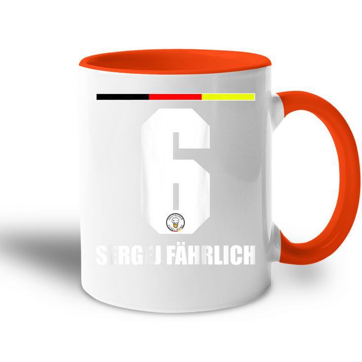 Germany Sauf Jersey Sergej Fährlich Sauf Legend Tasse Zweifarbig