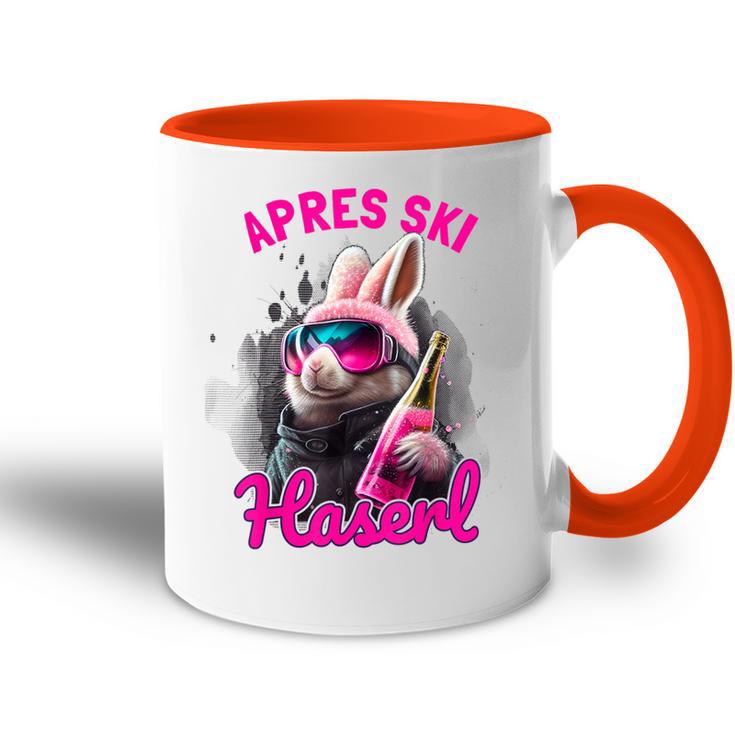 Haserl Apres Ski Apres-Ski Tasse Zweifarbig