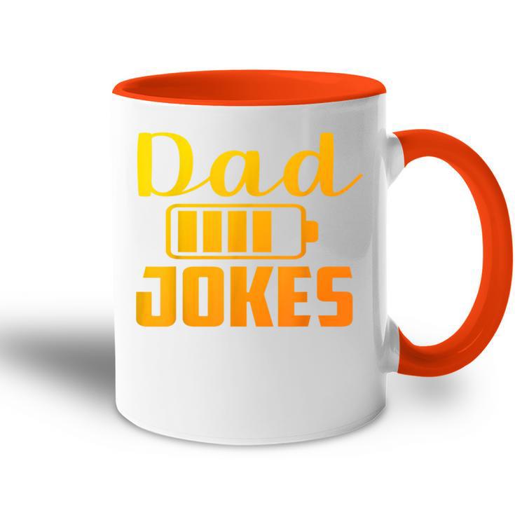 Herren Lustige Papa-Witze Tasse Zweifarbig