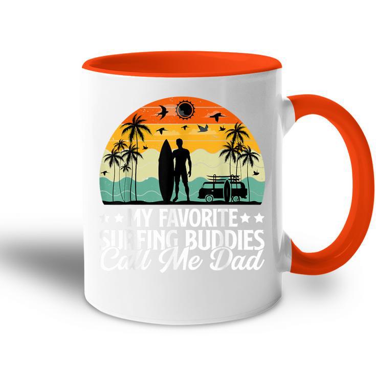 Herren Surfer Für Papaatertag Ehemann Surfen Buddies Tasse Zweifarbig