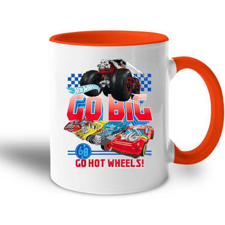 Hot Wheels Go Big Blue Tasse Zweifarbig