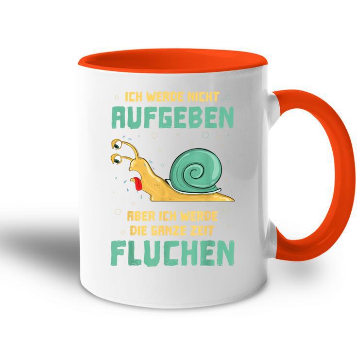 Ich Werde Nicht Aufgeben Aber Die Wanze Zeit Sausen Tasse Zweifarbig