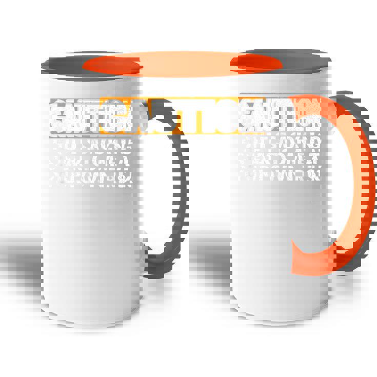 J'arrête De Fumer Attention Accent Mug
