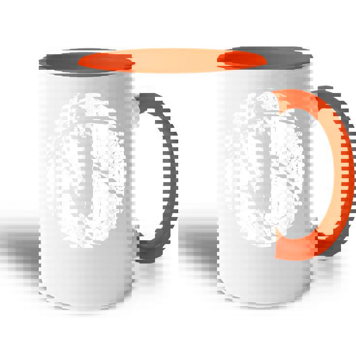 Jugador De Baloncesto Divertido Fan Del Baloncesto Accent Mug