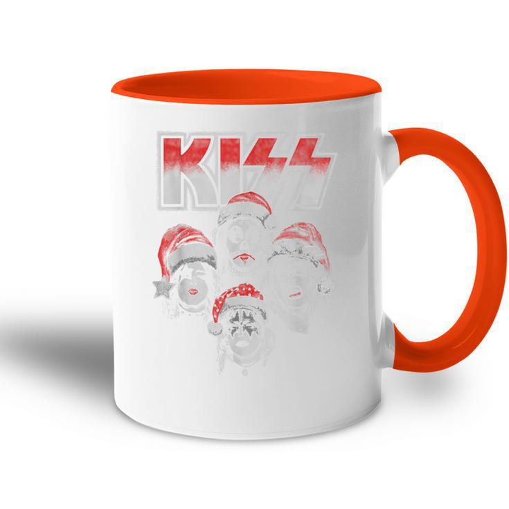 Kiss Detroit Rock Santa Tasse Zweifarbig