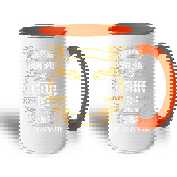 Les Leggendes Sono Nées En Octobre 1971 50E Anniversaire Accent Mug