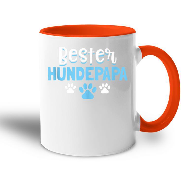 Lustig Hunde Papa Spruchater Männer Stolzer Hundevater Tasse Zweifarbig